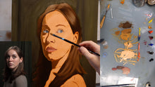 Load image into Gallery viewer, Realistic Portrait Painting in Five Steps!