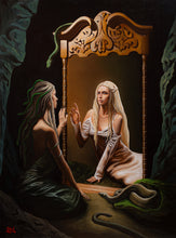 Load image into Gallery viewer, Medusa in Mirror - Art Print (Small)
