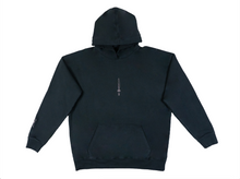 Load image into Gallery viewer, Sword &amp; Serpent Hoodie - Charcoal Black

